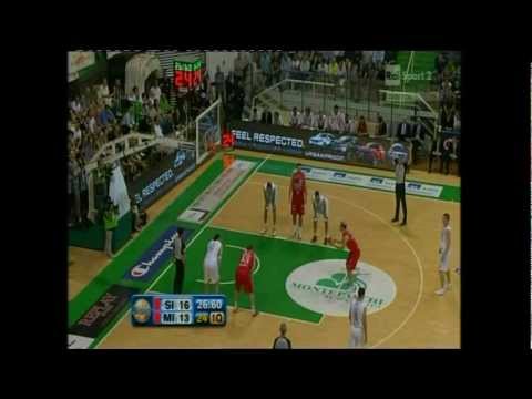 Montepaschi Siena vs. EA7 Emporio Armani Milano (Italian League Finals # Game 2 # 11/06/12)