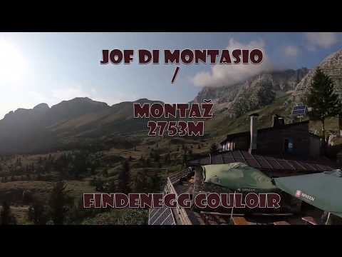 Jof Di Montasio/Montaž, Italy 2753m Findenegg Couloir