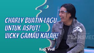 Download lagu CHARLY BUATIN ASPUT LAGU, VICKY GAMAU KALAH! | KOPI VIRAL (23/10/20) P1 mp3