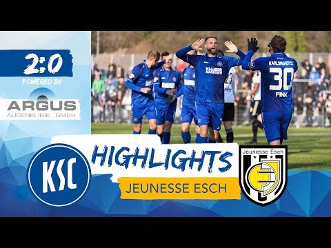 KSC-Testspiel Jeunesse Esch