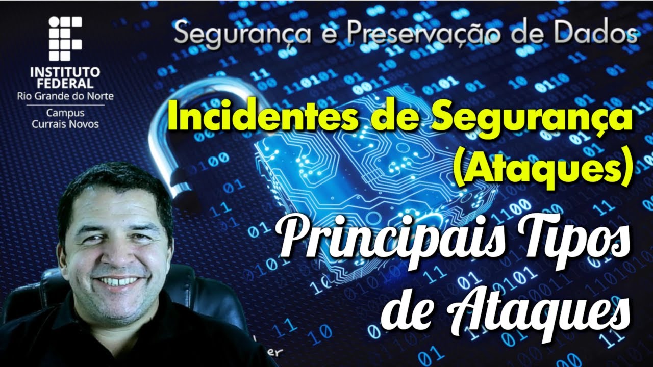 [Videoaula] Incidentes de Segurança: Principais Tipos de Ataques