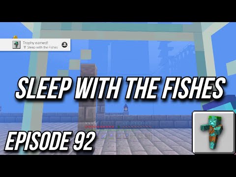 Minecraft Sleep with the Fishes - Achievement Guide! #Shorts