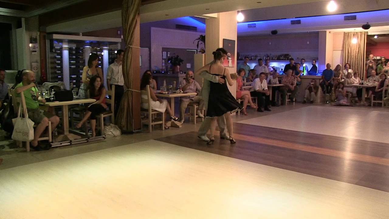 Video thumbnail for Cesira Miceli & Chenkuo Che Sierra 2/2. SUNNY TANGO FESTIVAL 2012, Crete, Greece