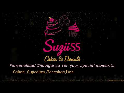 SUZIISS Cakes & Donuts Advertisement Design l Graphic Design l Pratiksha's Artlance