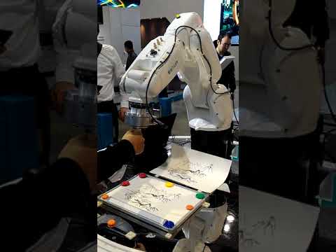 CIIF 2016 - ESTUN - Hand Guiding with Force/Torque Sensor