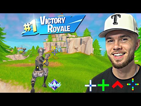 I Tried Using A Fortnite Pro's Custom Crosshair...