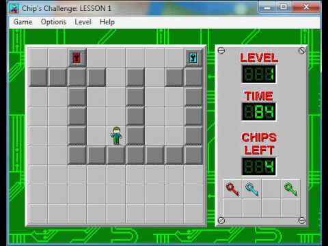 Chip's Challenge Level 1 Tutorial