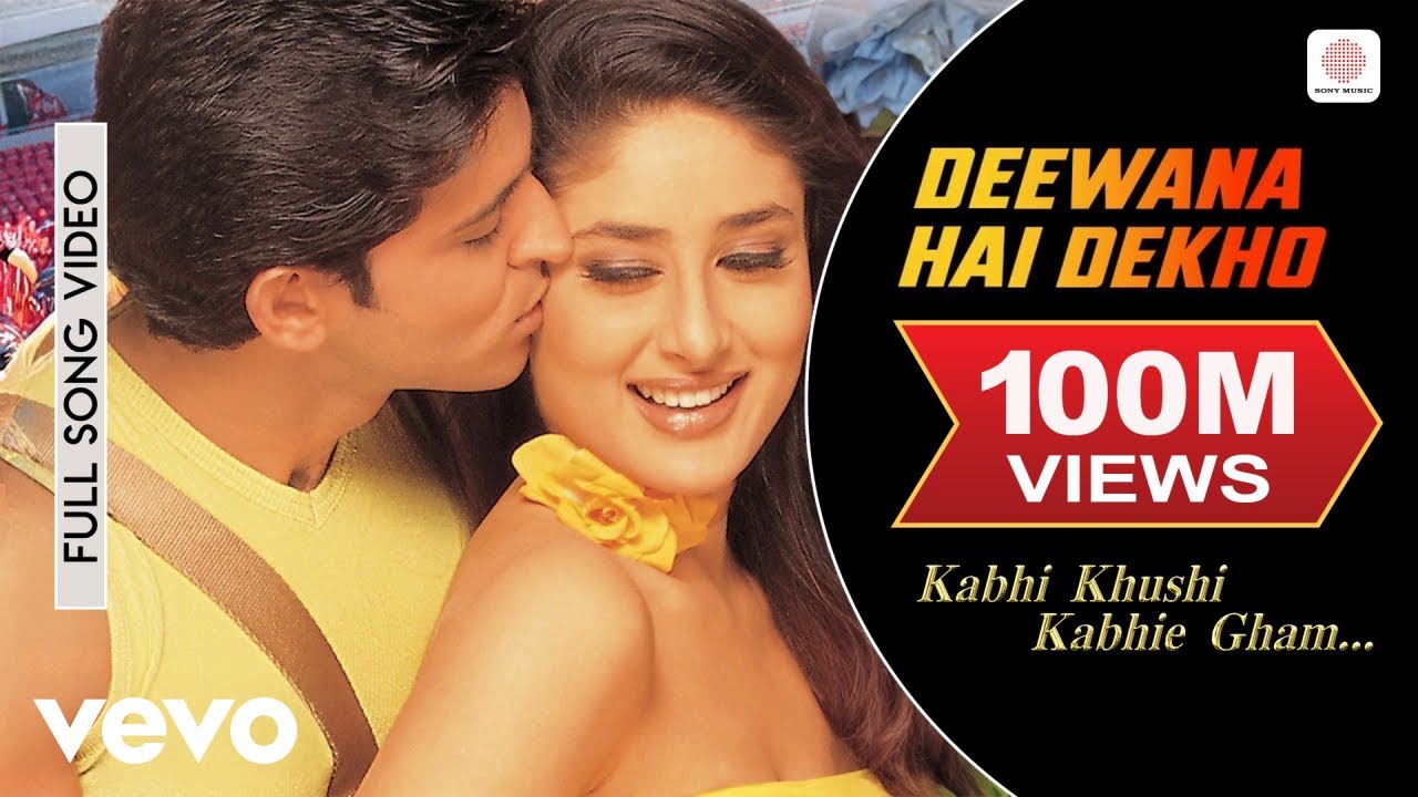 Deewana Hai Dekho - K3G|Hrithik Roshan|Kareena Kapoor|Alka Yagnik|Sonu Nigam - Alka Yagnik, Sonu Nigam & Kareena Kapoor Lyrics in hindi Deewana Hai Dekho - K3G|Hrithik Roshan|Kareena Kapoor|Alka Yagnik|Sonu Nigam - Alka Yagnik, Sonu Nigam & Kareena Kapoor Lyrics in hindi