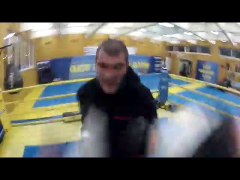 Daniel Škvor pads with Spejbl