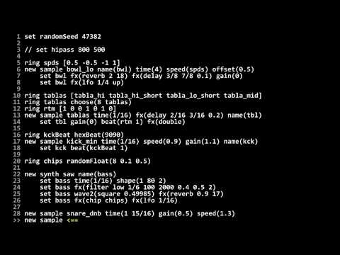 live code your track live - Timo Hoogland