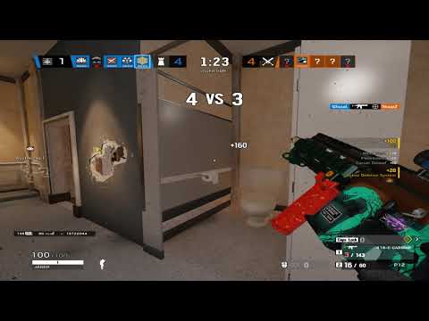 RAINBOW SIX SIEGE INSANE RANKED 3K #SHORTS
