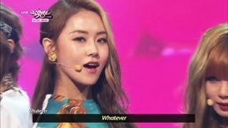 4 Miunte - Whatever (2013.05.11) [Music Bank w/ Eng Lyrics]