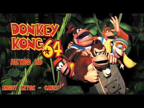 Donkey Kong 64: Angry Aztec - Caves HD