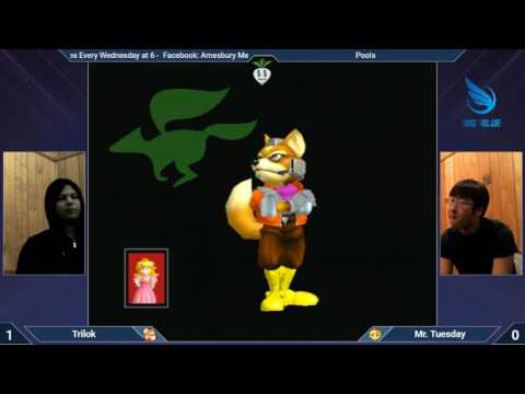 Mr. Tuesday (Peach) vs. Trilok (Fox) - MMOM Bi-Monthly #5 SSBM Pools