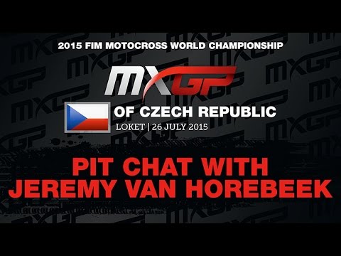 Pit chat with Jeremy Van Horebeek MXGP of Czech Republic