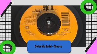 Color Me Badd - Choose (1994 7" Single)