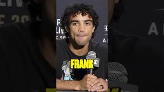 The reporter at the end asking the question everyone was afraid to ask 😭 #frankocean #ufc