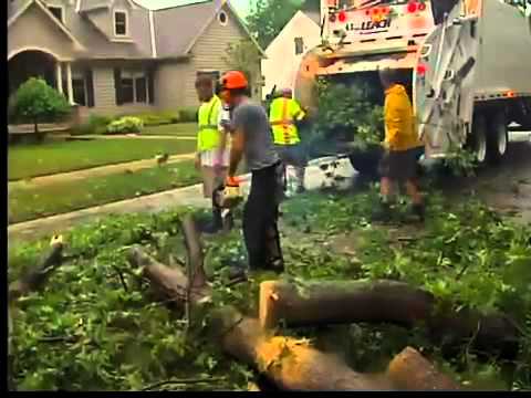 Storm damage July 5, 2012