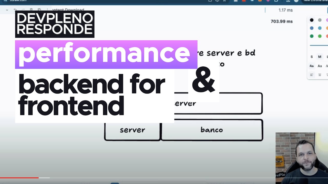 Performance em aplicações reais e back-end for frontend - DevPleno Responde