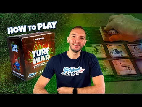 How to play Turf War – Full base game overview and rules for the yard-building card game