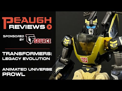 Video Review: Transformers Legacy Evolution - Deluxe Animated Universe PROWL