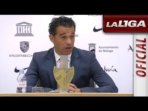 Rueda de Prensa de Plaza tras el Málaga CF (2-1) Getafe CF - HD