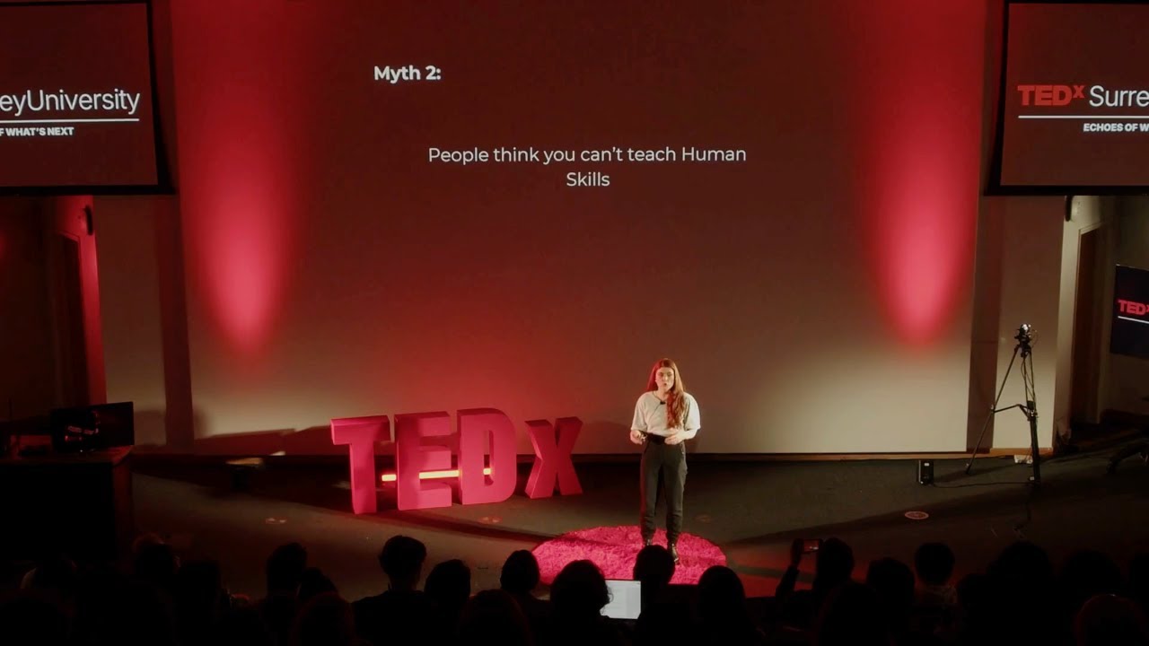 Humans Skills in a World of AI | Emily Gill | TEDxSurreyUniversity