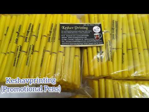 Ballpoint pen plastic promotional pens