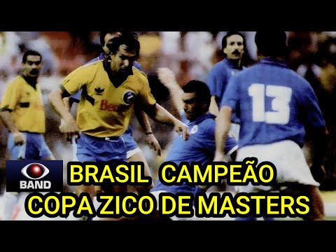 Todos os jogos do Brasil na Copa Zico de Masters em 1990