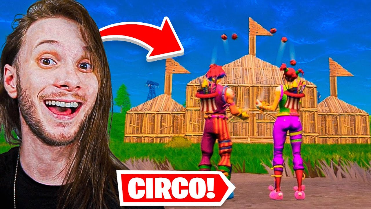 VOLTEI A FAZER EXPERIMENTO SOCIAL NO FORTNITE!