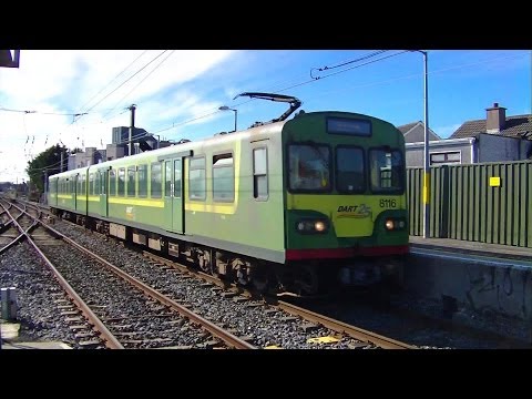 8100 Class Dart Train number 8116 - Howth Junction Station, Dublin