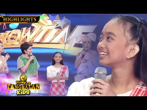 It's Showtime hosts are impressed by Dylan's performance Tawag Ng Tanghalan Kids