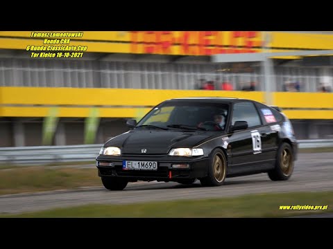 Tomasz Lamentowski - Honda CRX - 6 Runda ClassicAuto Cup Tor Kielce 16-10-2021