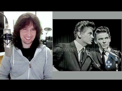 British guitarist analyses the Everly Brothers live in 1960!