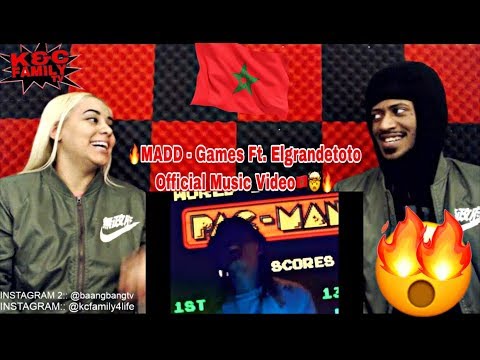 MADD - GAMES FT. ELGRANDETOTO REACTION 🔥🤯🇲🇦 MOROCCAN MUSIC MUST WATCH!