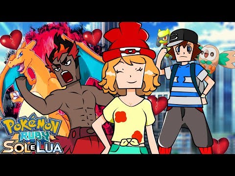 Minecraft: ESTOU COM CIUMES DA SERENA - Pokemon Ruby Sol E Lua 🌗 #283 ‹ Goten ›