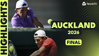 Jakub Mensik vs Sebastian Baez For The Title! 🏆 | Auckland 2026 Final Highlights