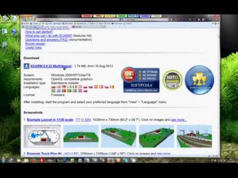 SCARM Tutorial 01: Create a Model Railway Layout - Model Railway Editor