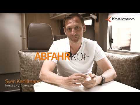 Abfahrkontrolle Wohnmobil