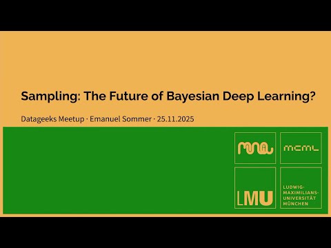 Sampling: The future of Bayesian Deep Learning? by Emanuel Sommer