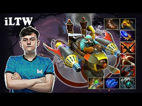 iLTW - Gyrocopter Safelane vs Miracle Drow Ranger | Dota 2 7.30 Gameplay