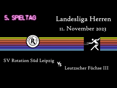 SV Rotation Süd Leipzig 🔥 zurück in der Landesliga 🔥 - Leutzscher Füchse 3