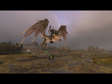 Greenskins vs Vampire Counts - Massive Battle - Total War Warhammer 3