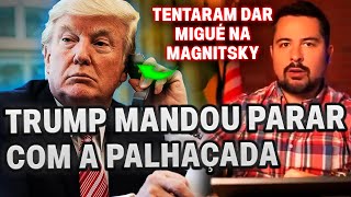 Trump alerta empresa que apoiou Alexandre de Moraes e promete endurecer Magnitsky