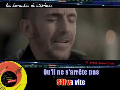 Karaoke   Calogéro  *  Le temps