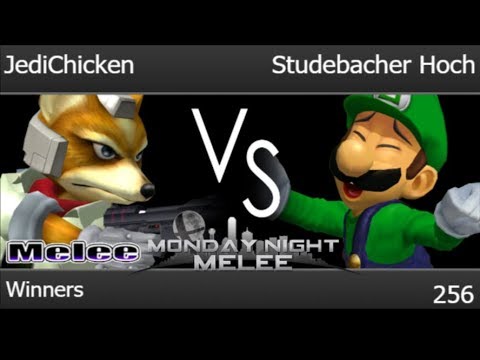 MNM 256 - JediChicken (Fox) vs TLOC | Studebacher Hoch (Luigi) Winners - Melee