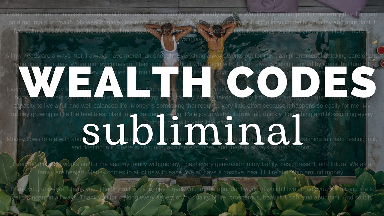 8 Hrs: WEALTH IS YOUR NEW NORMAL | Subliminal Meditation