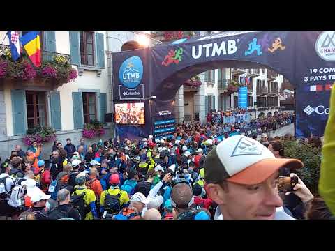 Start PTL - UTMB 2018 - Chamonix