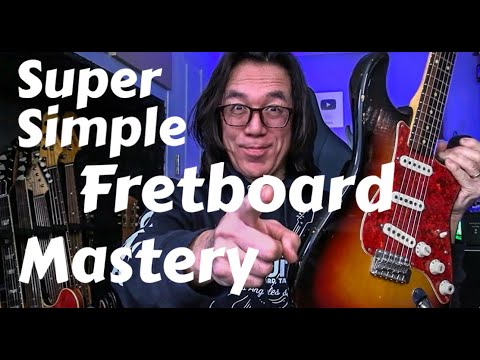 How To Learn the Fretboard Efficiently ✩ C Major Scale ✩ ONE STRING Approach
