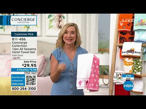HSN | Concierge Collection Bedding 18th Anniversary 08.05.2023 - 06 PM